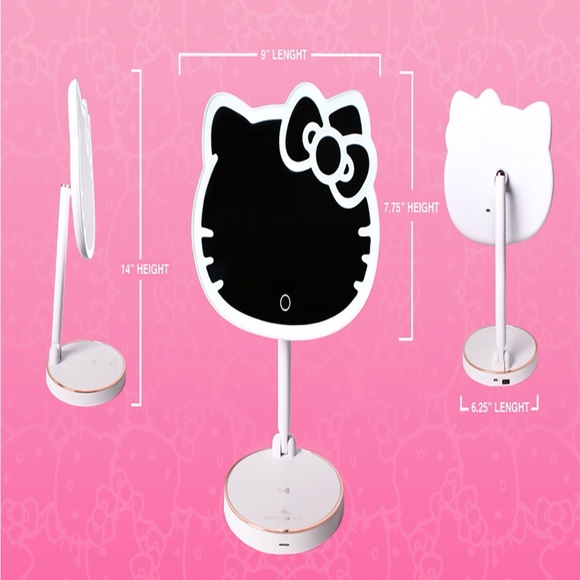 Hello Kitty LED Rechargeable Mirror - Picture 8 of 8